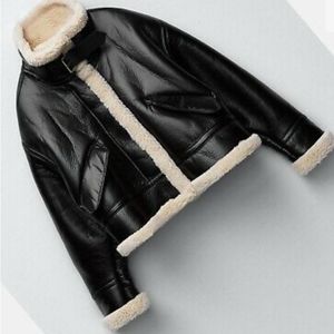 Zara Faux leather Jacket